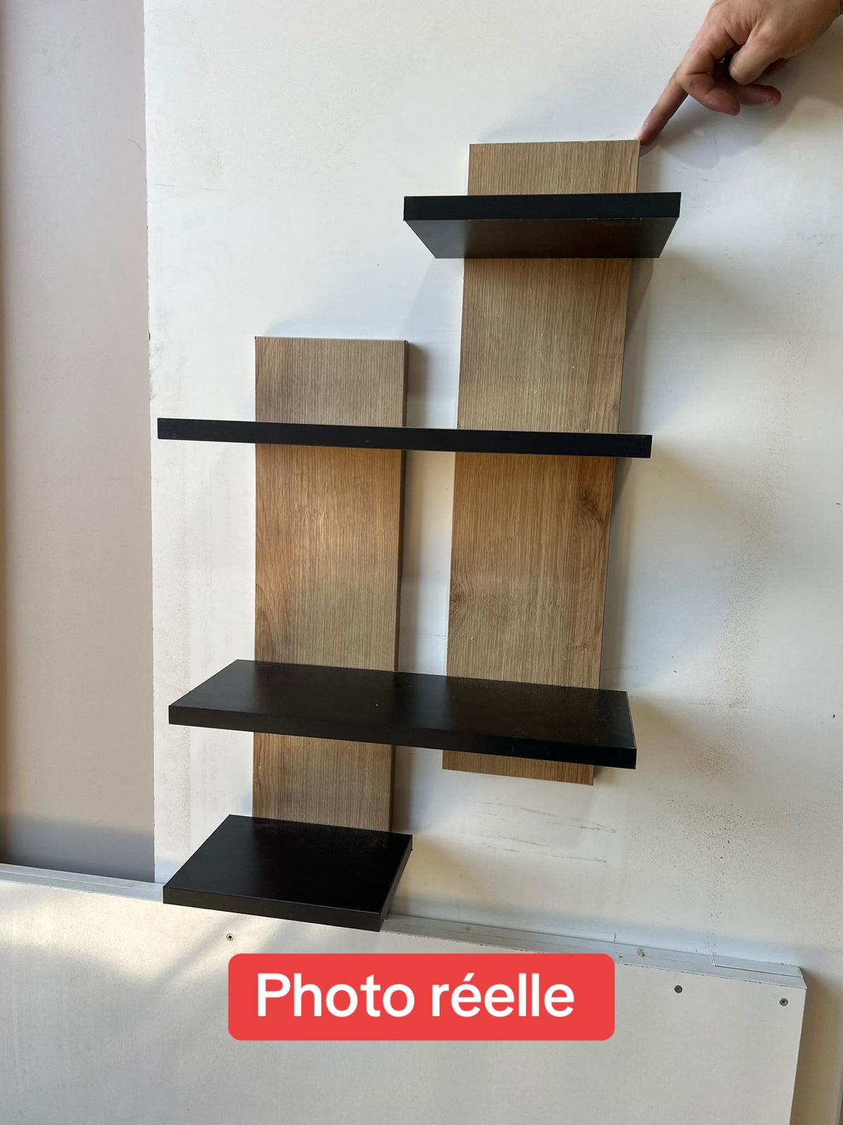 Étagère Murale Asymétrique